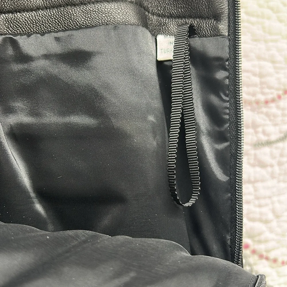 A.L.C Gwen leather midi skirt 17x31 - Picture 8 of 16